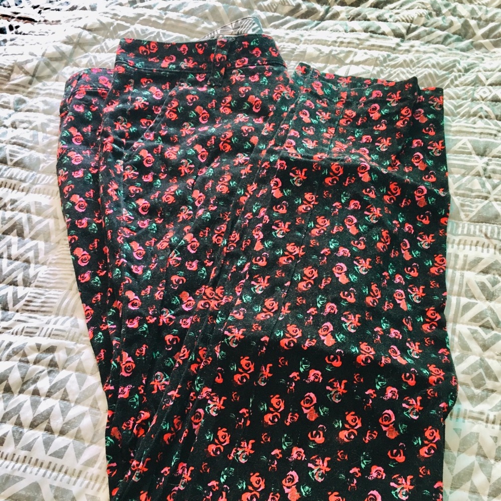 Floral Volcom Pants